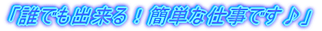 �u�N�ł��o����I�ȒP�Ȏd���ł���v